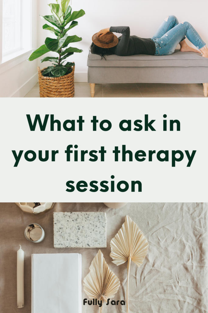 what to ask your therapist