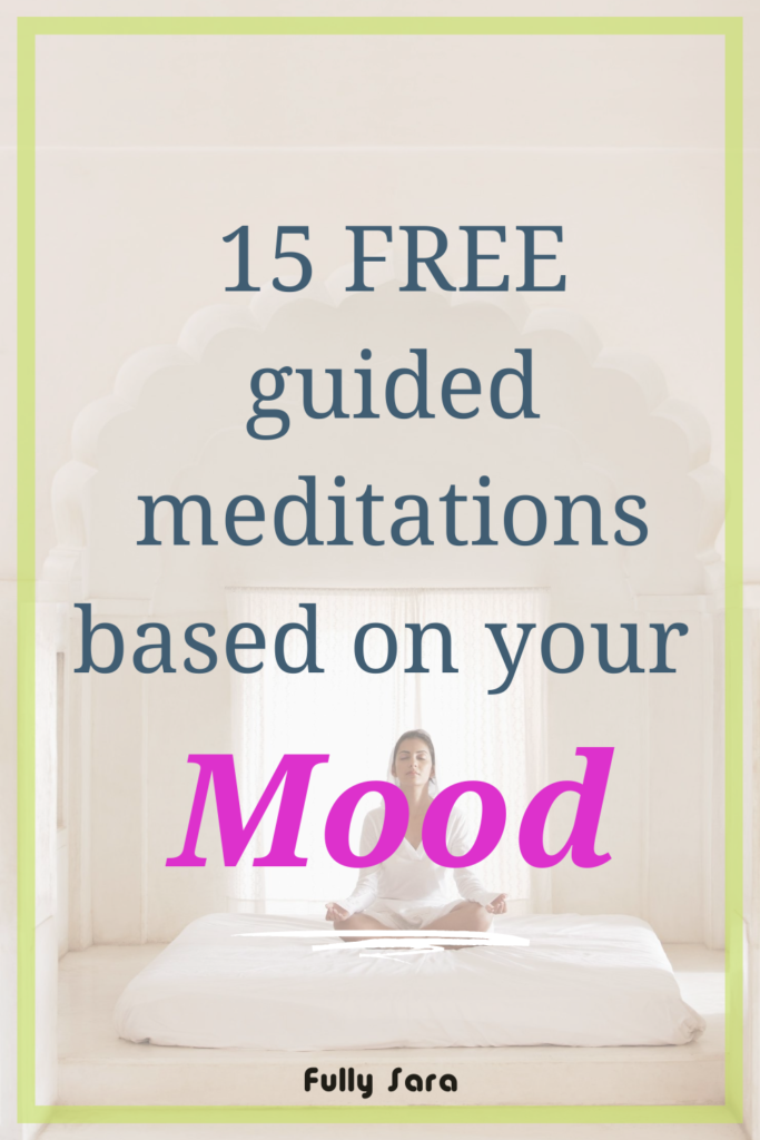 15 free guided meditations for your mood pinterest