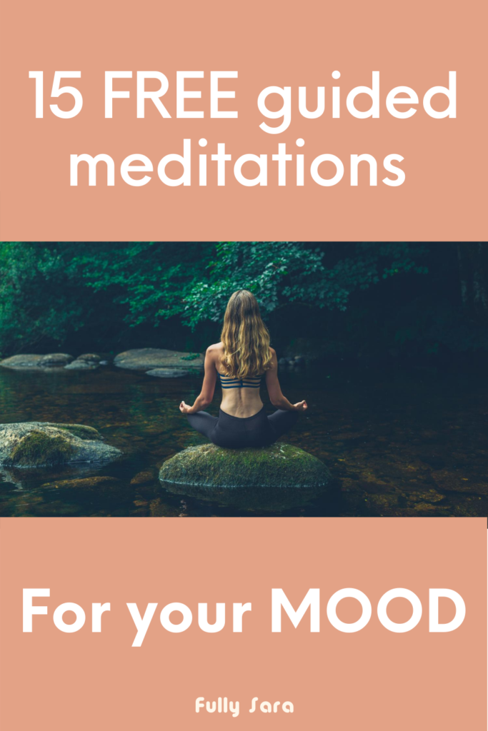15 free guided meditations for your mood